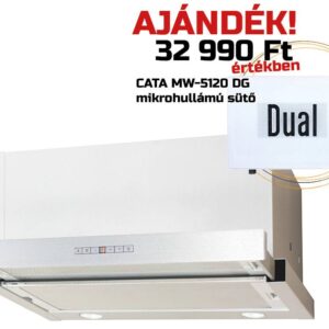CATA - Páraelszívó TFH-7600 X inox + AJÁNDÉK MW-5120 DG blue mikrohullámú sütő