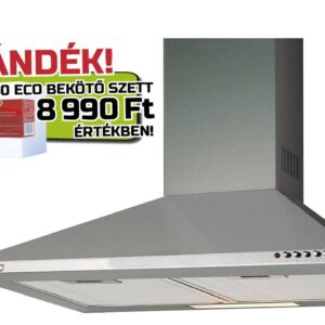 CATA - Páraelszívó V-600 X/L inox + BK150 ECO bekötő szett