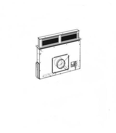 SIRIUS - Páraelszívó S-DD11 PUSH UP EM inox motor nélkül