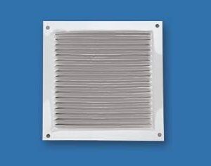 GONAL 0465 fém rács fehér színben, 150x150