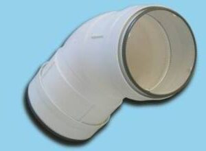 GONAL SU-2076ES könyök elem 45°, NA150