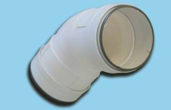 GONAL SU-2076ES könyök elem 45°, NA150