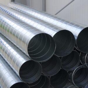 Spirálkorcolt csövek, idomok