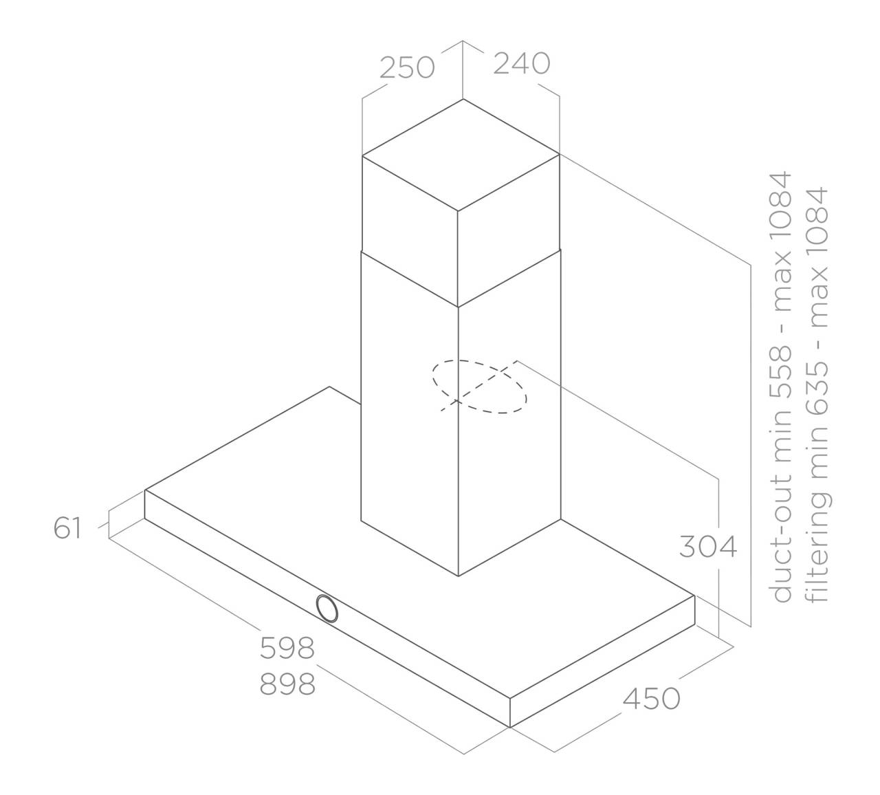 Elica - Páraelszívó LOL BL/A/90 - Image 2