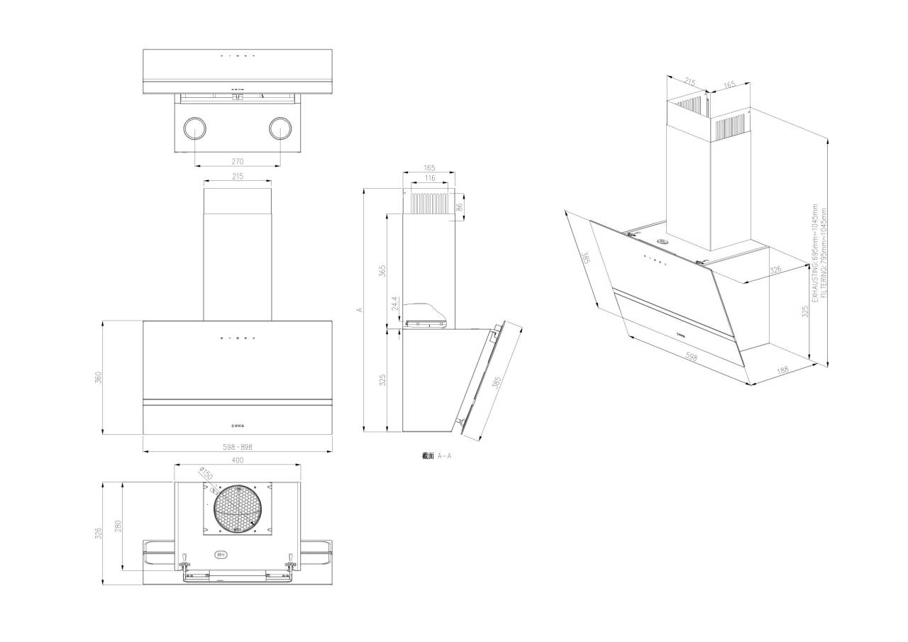 Elica - Páraelszívó STILL WH/A/60 - A készlet erejéig rendelhető! - Image 2