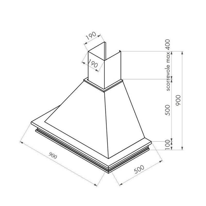 Kdesign - Páraelszívó ERIKA 90 T500 - Fehér - A készlet erejéig rendlhető! - Image 2