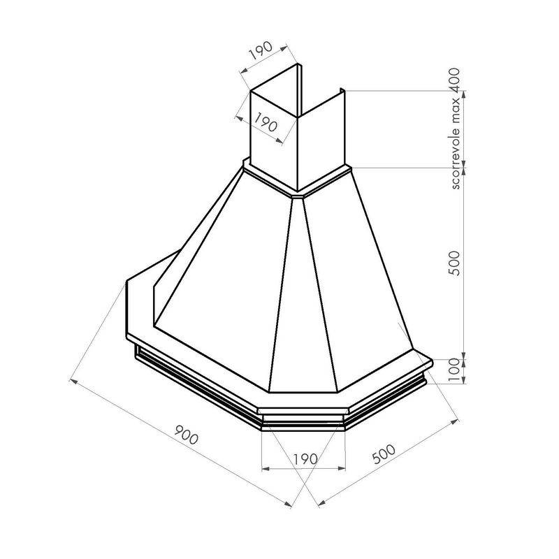 Kdesign - Páraelszívó SONIA 90 natúr T500 - Fehér - A készlet erejéig rendelhető - Image 2