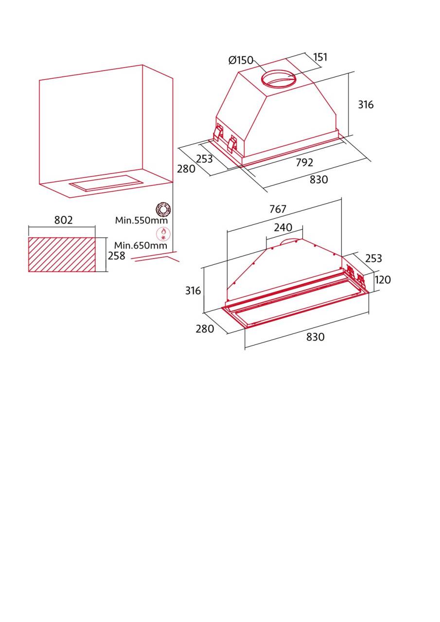Nodor - Páraelszívó NorBreeze ECLIPSE 90 BK - Image 2