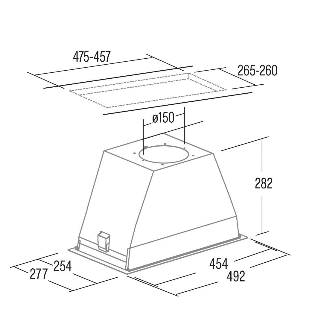 Cata - Páraelszívó GT-PLUS 45 X/M Inox - Image 2
