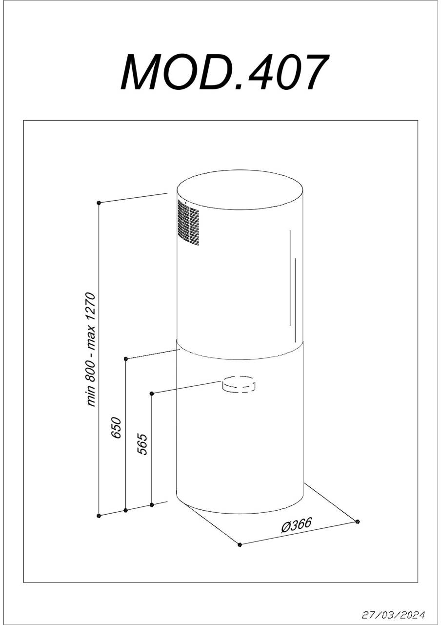 Sirius - Páraelszívó MO-407 Fekete - Image 2