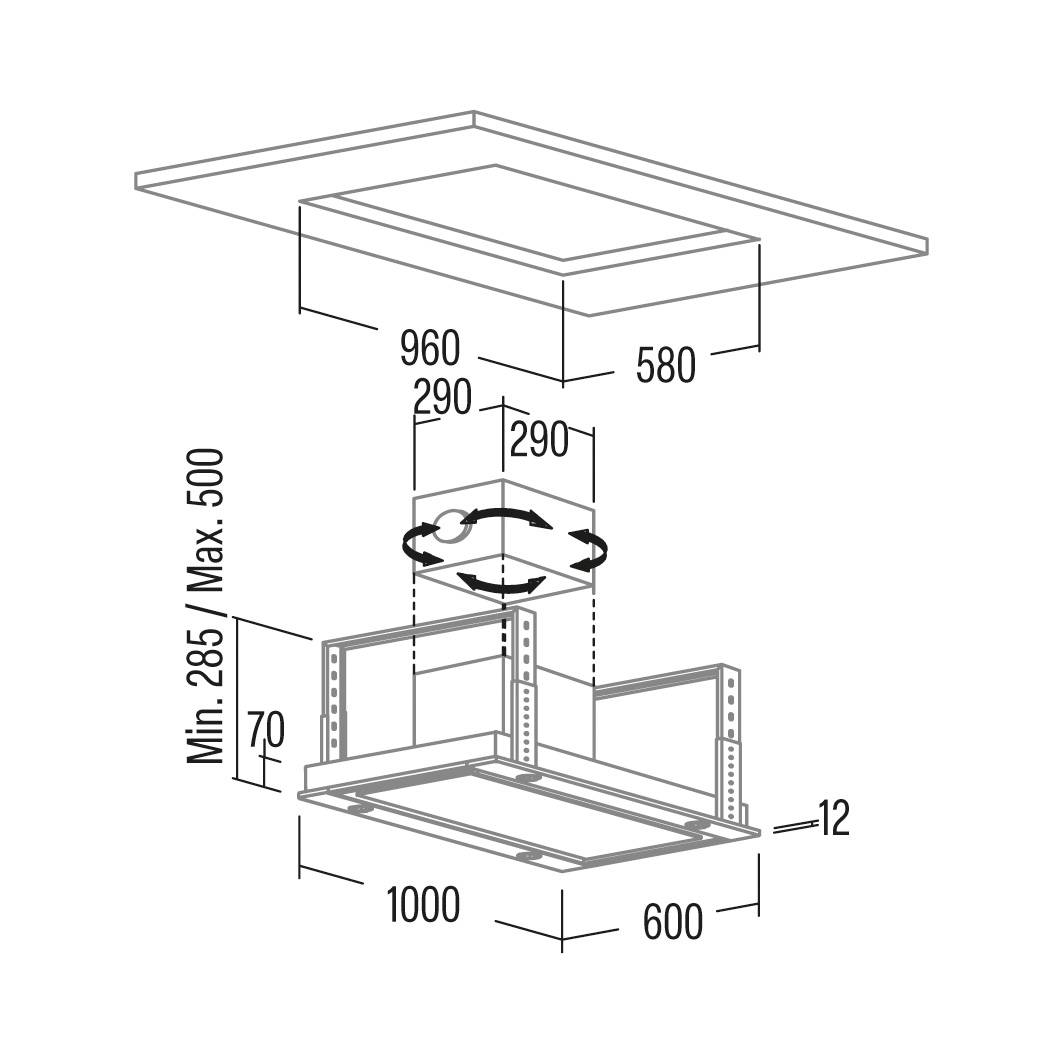 Cata - Páraelszívó ISLA SIRIN 1000 GWH - Image 2