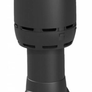 VILPE 125P/IS/500 FLOW tetőszellőző, fekete