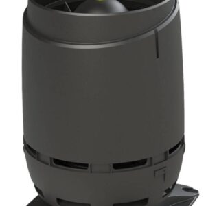 VILPE 125S 250x250-es FLOW tetőszellőző, fekete