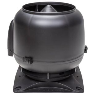 VILPE 125S 250x250-es tetőszellőző, fekete - A készlet erejéig rendelhető!