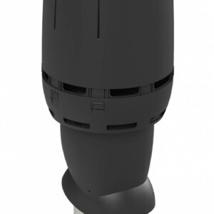 VILPE 160P/IS/500 FLOW tetőszellőző, fekete