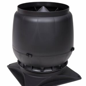 VILPE 200S 400x400-as tetőszellőző, fekete - A készlet erejéig rendelhető!