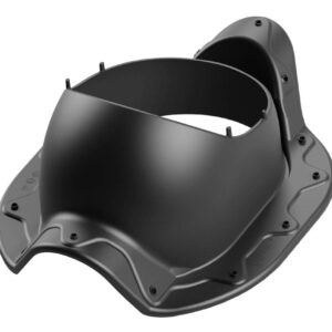 VILPE Armor 2K átvezető elem, fekete - A készlet erejéig rendelhető!