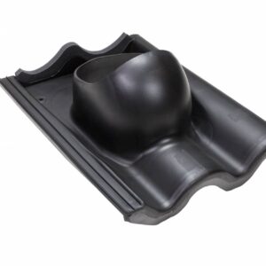 VILPE betoncserép átvezető elem, fekete - A készlet erejéig rendelhető!