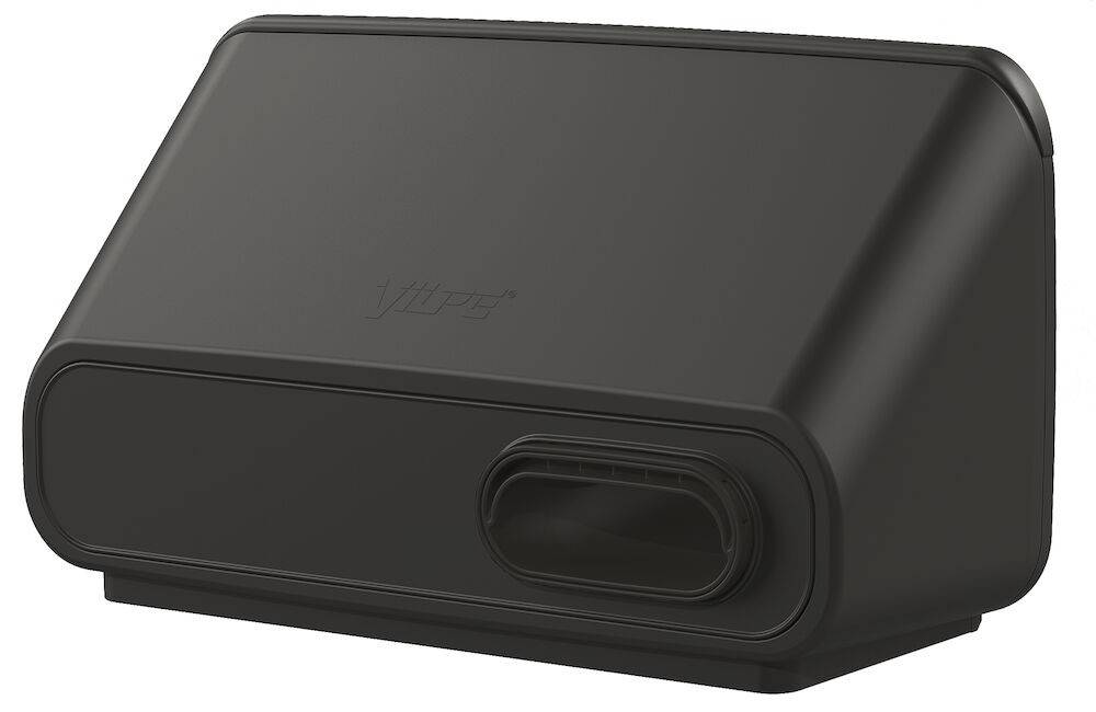 Vilpe IO 160 univerzális légbevezető - légelvezető elem, fekete