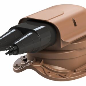 VILPE napkollektor rendszerhez használható kábelkivezető elem