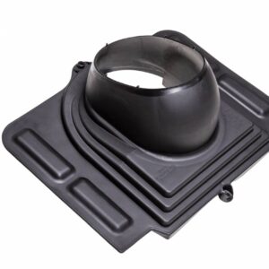 VILPE STEEL átvezető elem, fekete