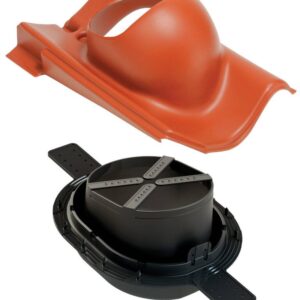 VILPE Vittinge 2K átvezető (1 hullámos), téglavörös - A készlet erejéig rendelhető!