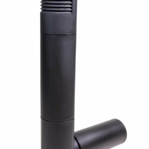 VILPE® 160/170 Ross pinceszellőző rendszer, fekete