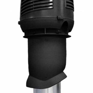 VILPE® 160/IS/500 légbevezetésre alkalmas szellőző, fekete