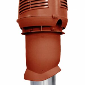 VILPE® 160/IS/500 légbevezetésre alkalmas szellőző, téglavörös