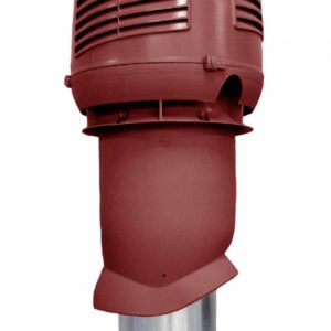 VILPE® 160/IS/500 légbevezetésre alkalmas szellőző, vörös