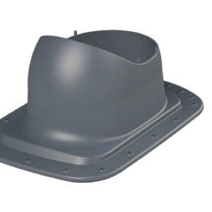 VILPE® CLASSIC LOW átvezető elem, szürke