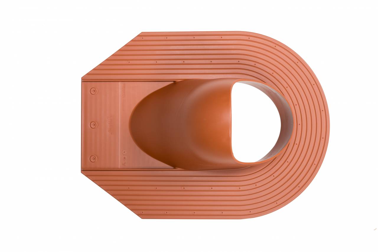VILPE® HS bitumen lemez / zsindely átvezető elem, téglavörös - Image 2