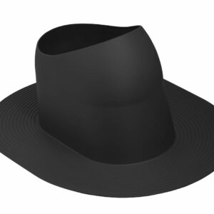 VILPE® XL zsindely magas átvezető elem, fekete