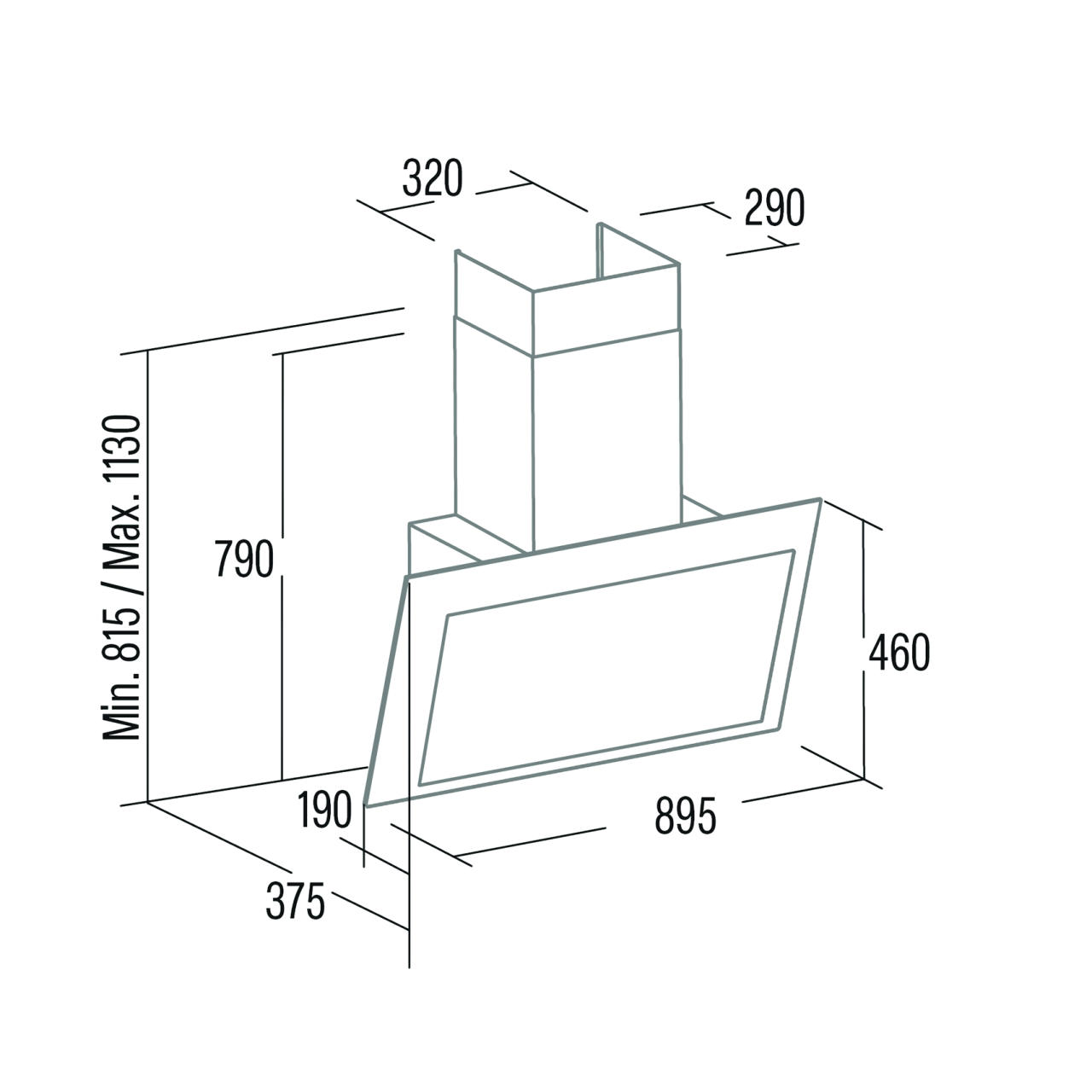 CATA - Páraelszívó Thalassa 900 GBK fekete + Fritőz 1D30 - Image 2