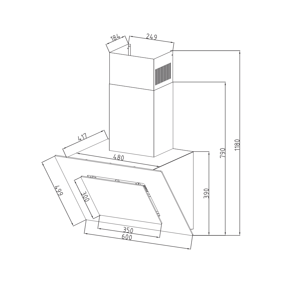 DAVOLINE - Páraelszívó Feel 60 cm Fehér - Image 2
