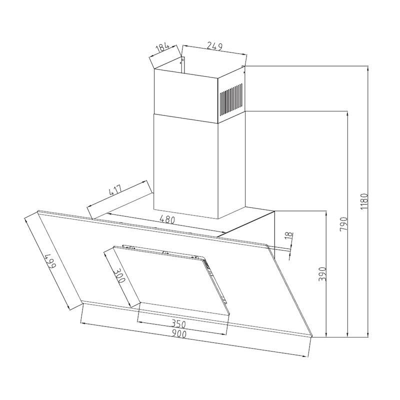 DAVOLINE - Páraelszívó Feel 90 cm Fehér - Image 2