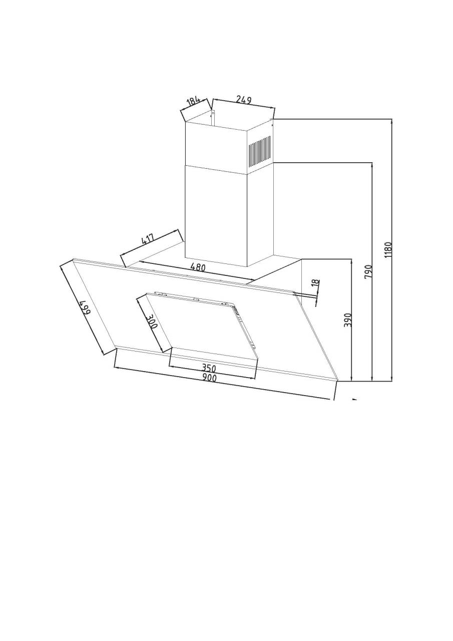 Davoline - Páraelszívó Feel 90 cm Fekete - Image 2