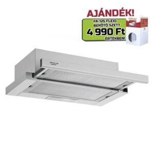 Davoline - Páraelszívó Spot Q ECO 060 GR-IX + FA125/3 bekötő szett - A készlet erejéig rendelhető!