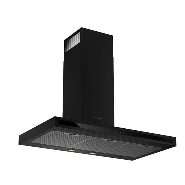 DAVOLINE - Páraelszívó Square 90 cm fekete - A készlet erejéig rendelhető! - Image 3