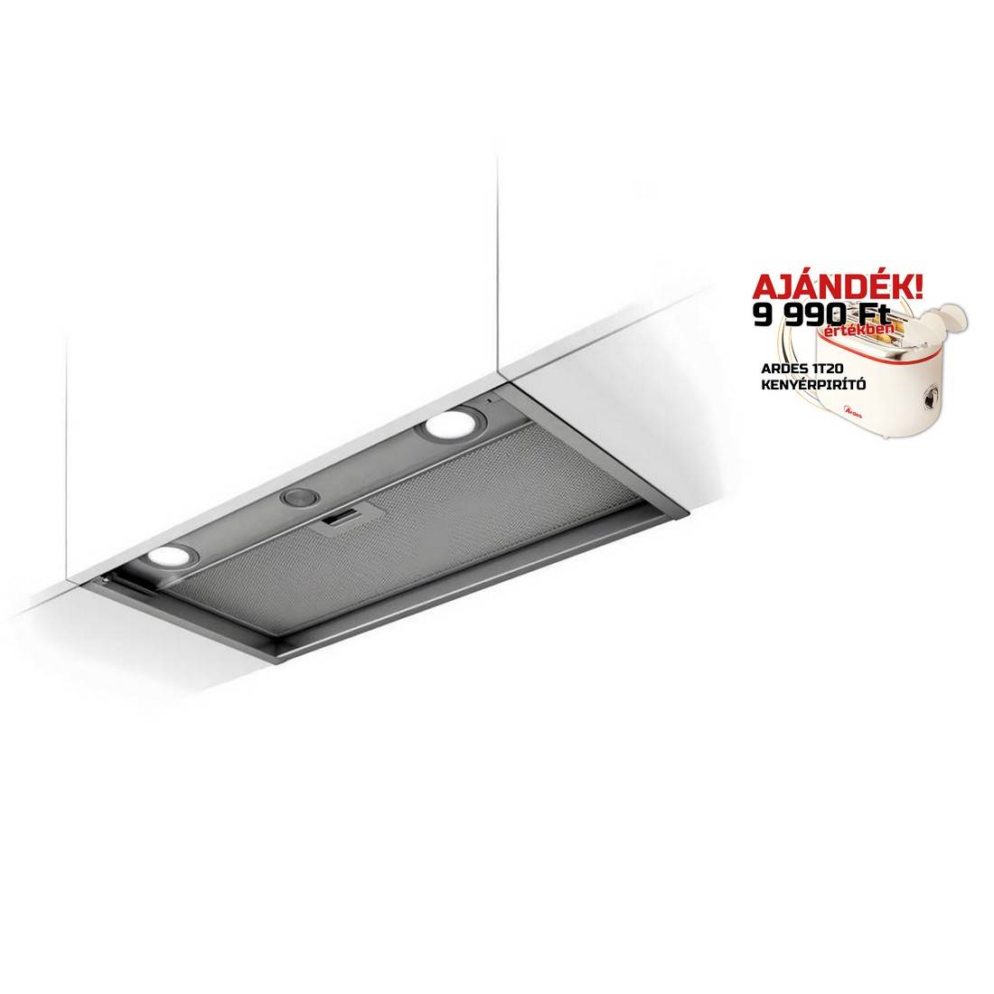 ELICA - Páraelszívó BOXIN LX/IX/A/60 + Kenyérpirító 1T20