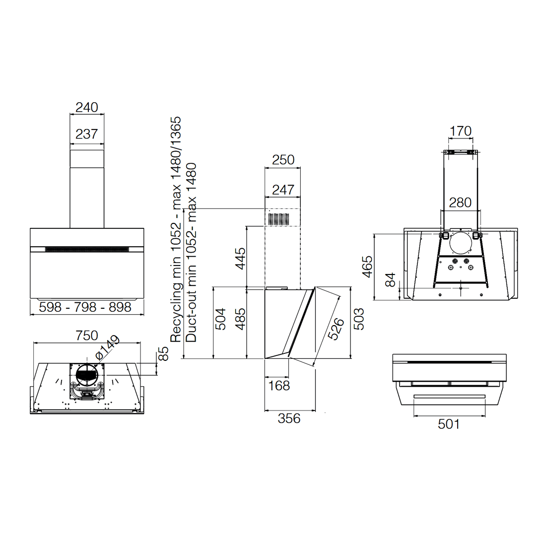 ELICA - Páraelszívó NEAT @ BL/A/80 + Mikro MW-5120B - Image 2