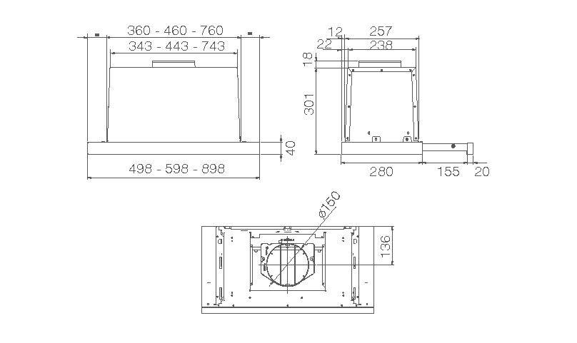 Elica - Páraelszívó ELITE 26 IX/A/60 - Image 2